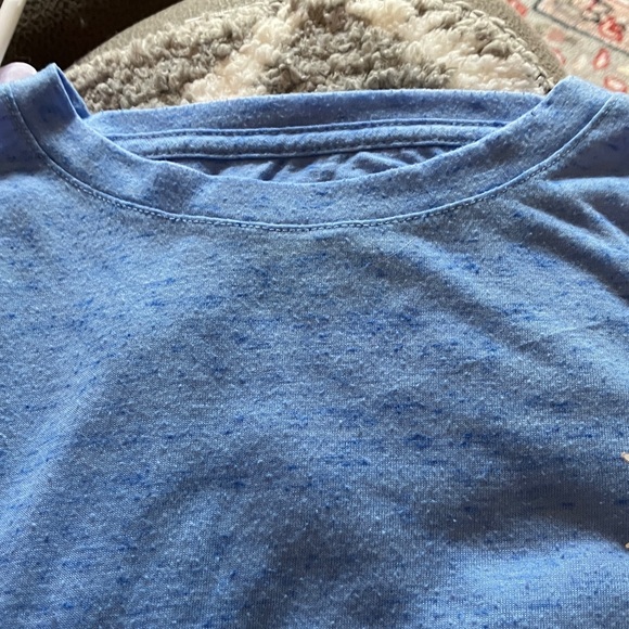 Hurley Boy’s Sz L (12-13 yrs) Lt Blue Heather Long Sleeve T-Shirt w/iconic logo - Picture 5 of 7